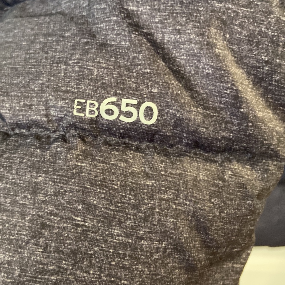 Eddie Bauer Women Down Jacket size S EB650 color gray/bluish 100% nylon BNWOT - Picture 4 of 16